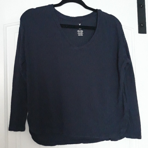 American Eagle long sleeve ribbed tee bundle - Picture 5 of 5